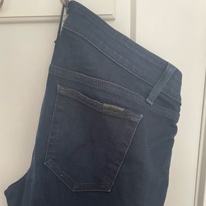 Joes Jeans the skinny fit, dark wash, size 30, stretchy, mid rise.